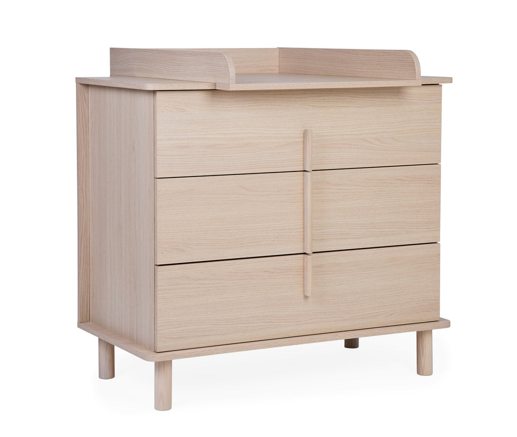 Childhome Nordica Commode 3 Laden Met Verzorgingsunit | Naturel