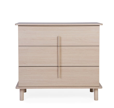 Childhome Nordica Commode 3 Laden Met Verzorgingsunit | Naturel