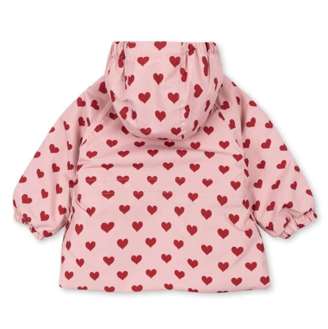 Konges Sløjd Mismou Frill Winterjas | Amour Pink