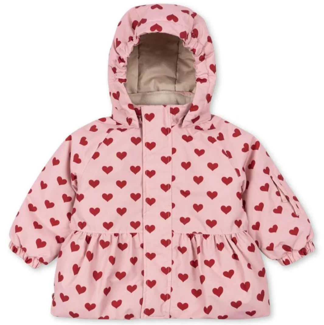 Konges Sløjd Mismou Frill Winterjas | Amour Pink