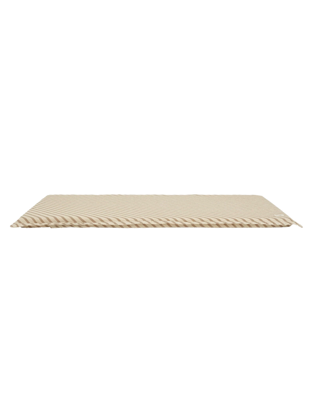 *  Nobodinoz Landscape Wafel Vloermatras 60x120x4cm | Stripes Natural
