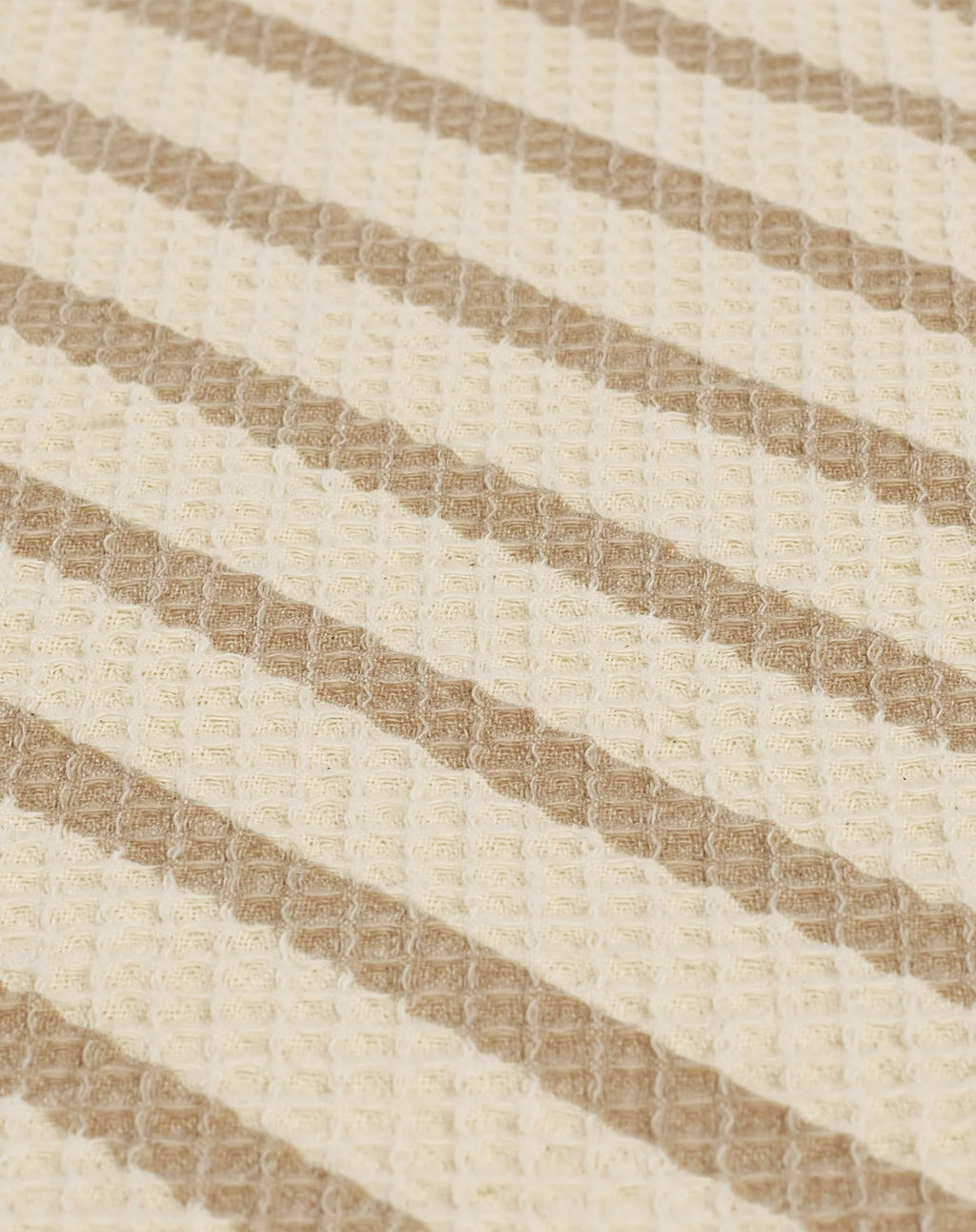 *  Nobodinoz Landscape Wafel Vloermatras 60x120x4cm | Stripes Natural