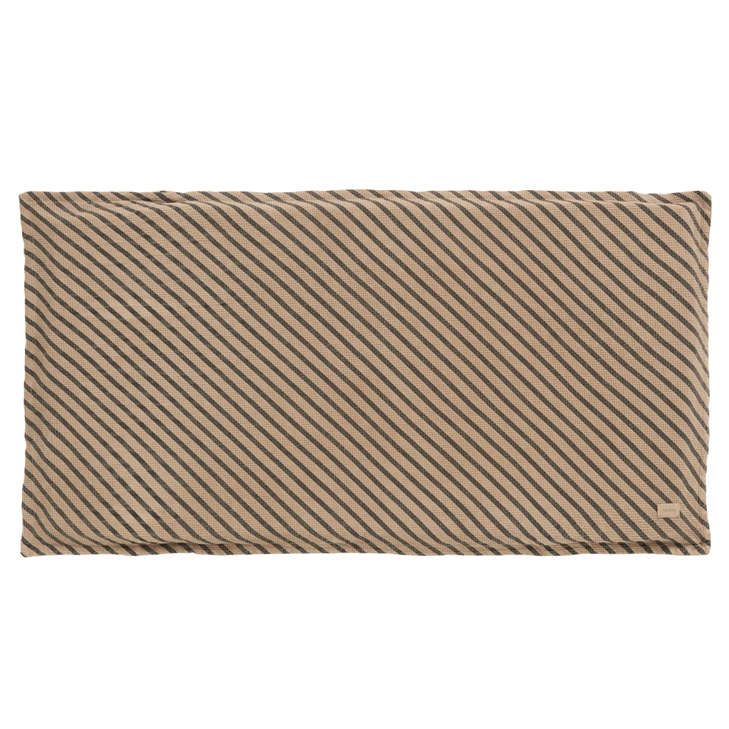 * Nobodinoz Landscape Wafel Vloermatras 60x120x4cm | Stripes Sesame