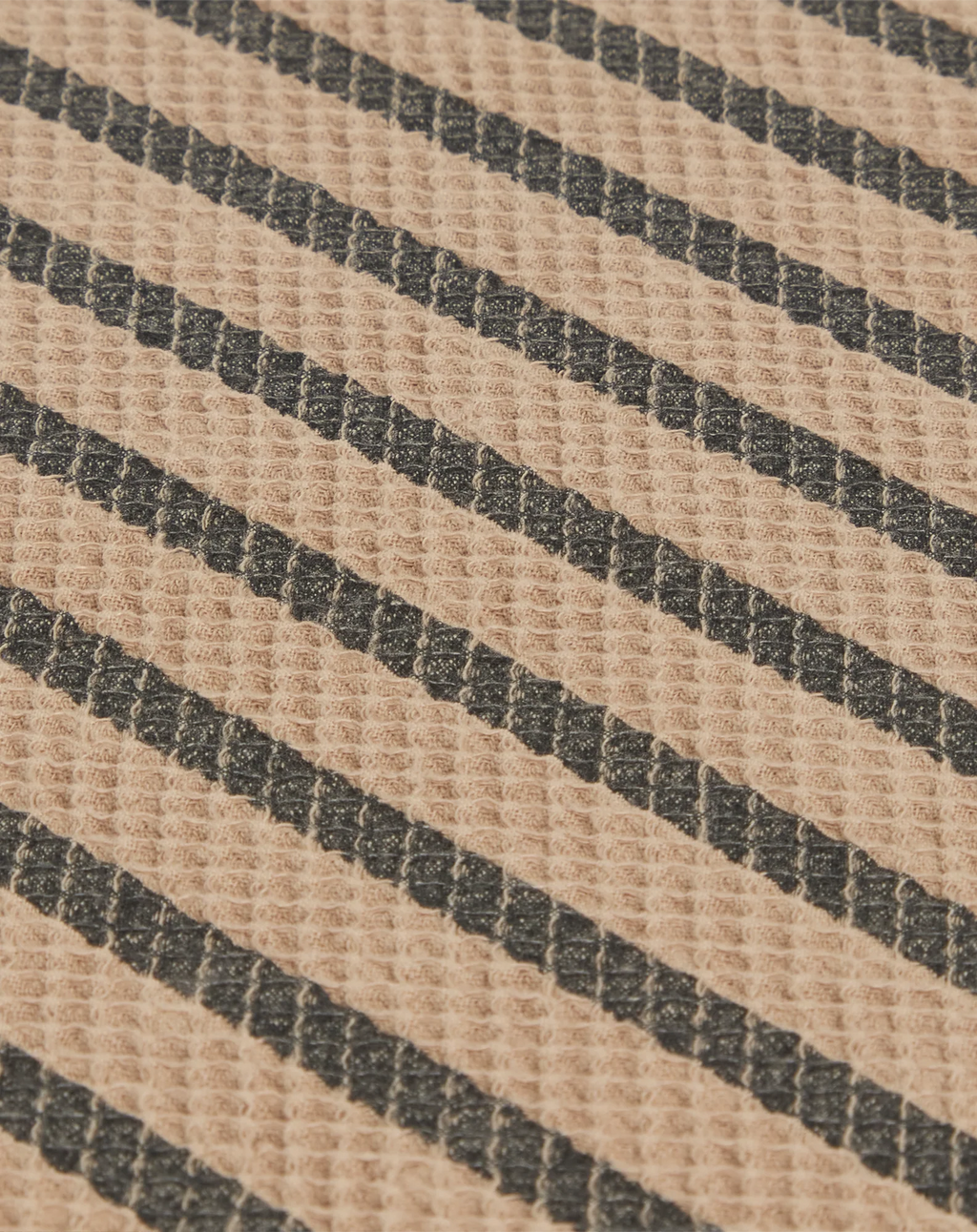 * Nobodinoz Landscape Wafel Vloermatras 60x120x4cm | Stripes Sesame