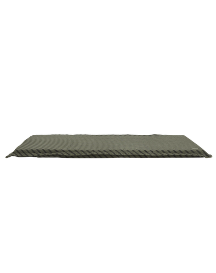 * Nobodinoz Landscape Wafel Vloermatras 60x120x4cm | Stripes Vetiver