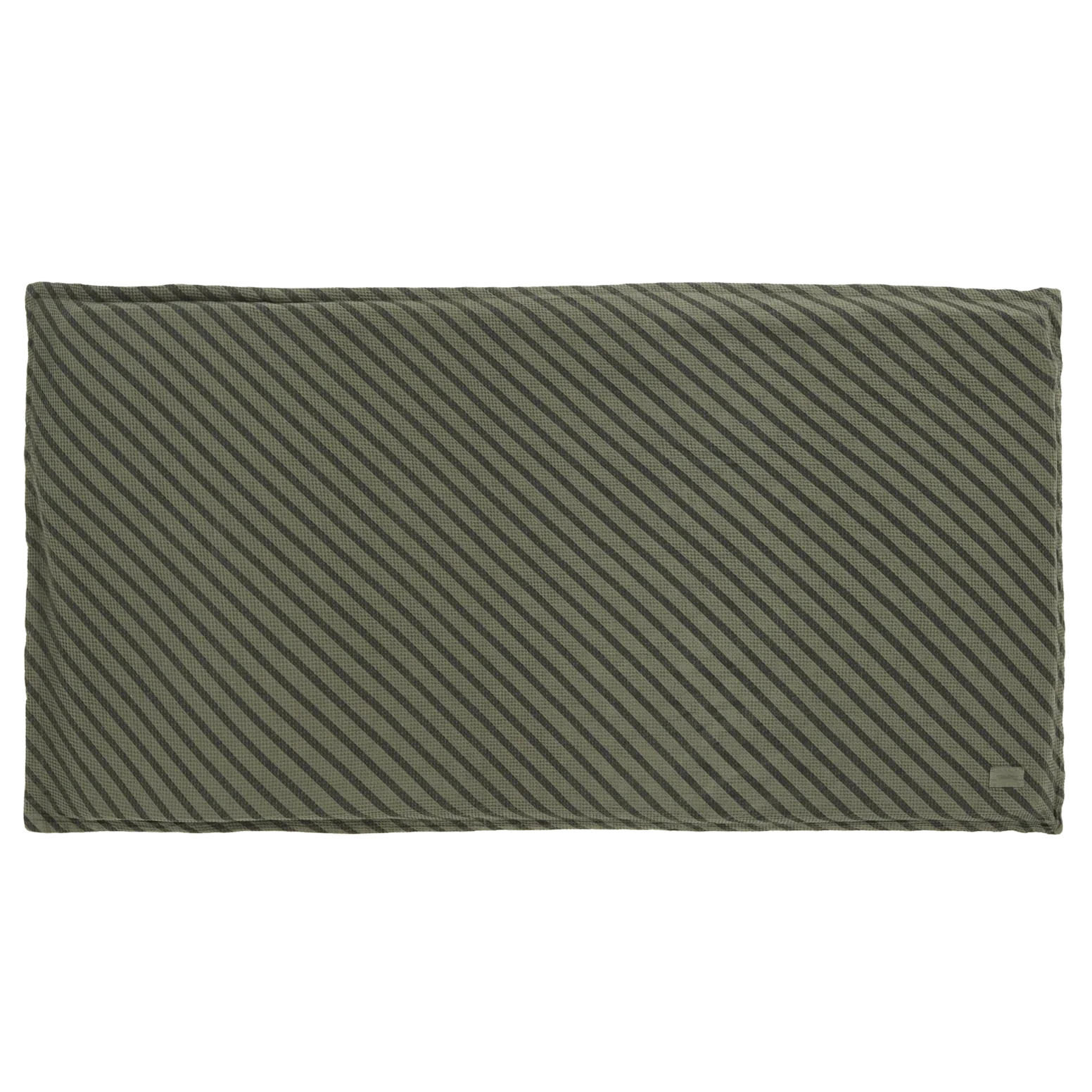 * Nobodinoz Landscape Wafel Vloermatras 60x120x4cm | Stripes Vetiver