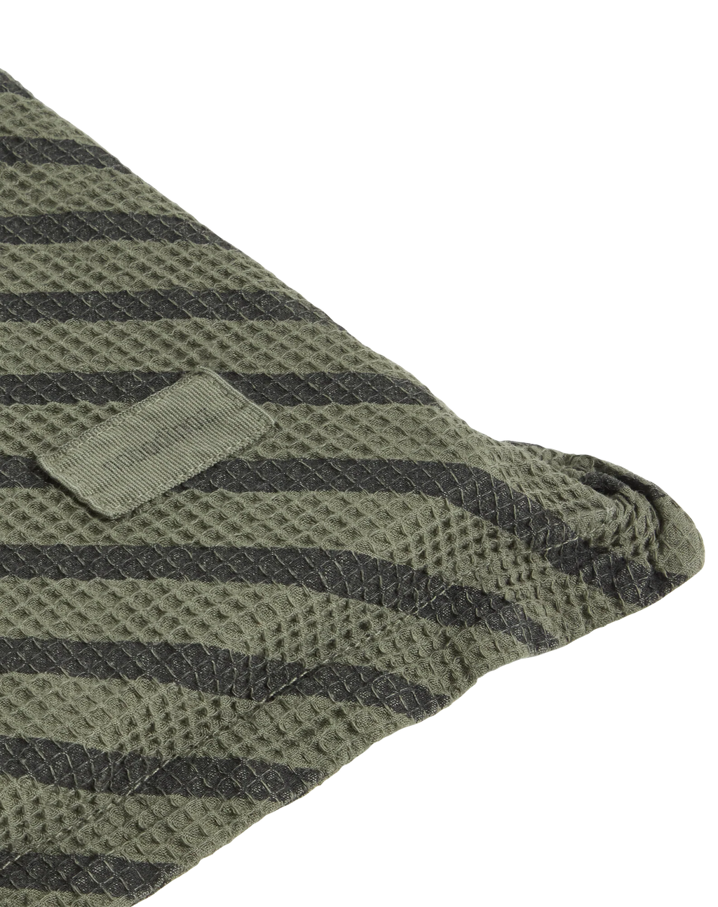 * Nobodinoz Landscape Wafel Vloermatras 60x120x4cm | Stripes Vetiver