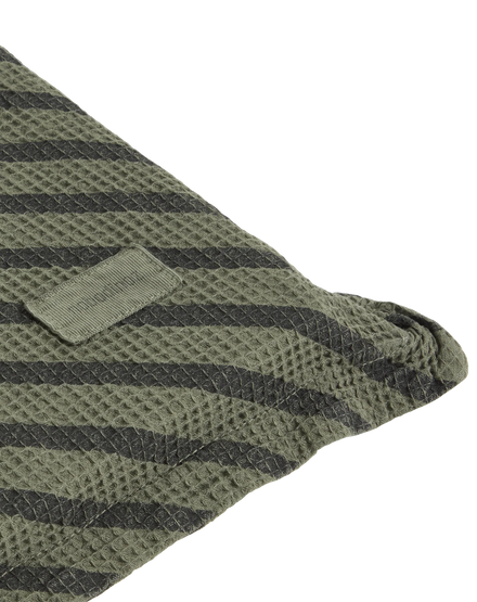 * Nobodinoz Landscape Wafel Vloermatras 60x120x4cm | Stripes Vetiver