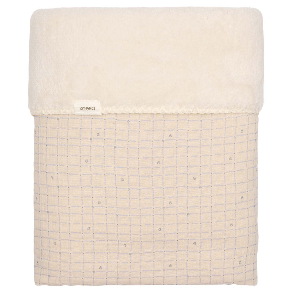 Koeka Ledikantdeken Teddy Lind 100x150 | Warm White