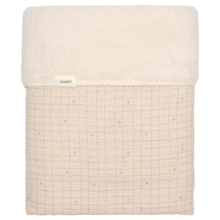 Koeka Ledikantdeken Teddy Lind 100x150 | Warm White
