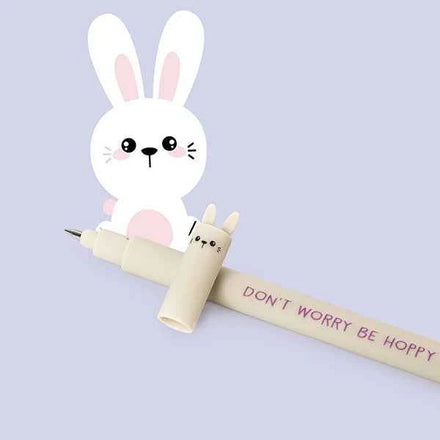 Legami uitwisbare gelpen Bunny met paarse thermosensitieve inkt die je opnieuw kunt uitwissen
