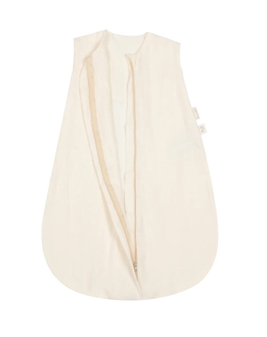 Nobodinoz Lin Français Light Slaapzak 0-6M | Off White*