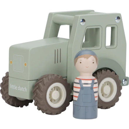 Little Dutch Houten Tractor