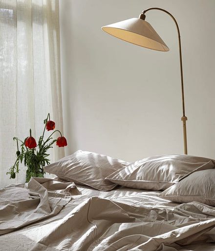 Midnatt Hoeslaken 90x200cm | Pebble