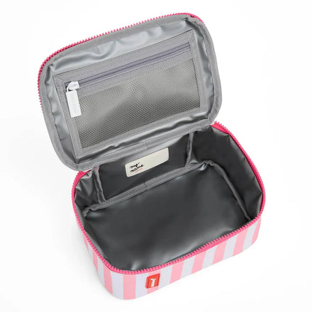 Hello Hossy Lunchtas Pink Stripes