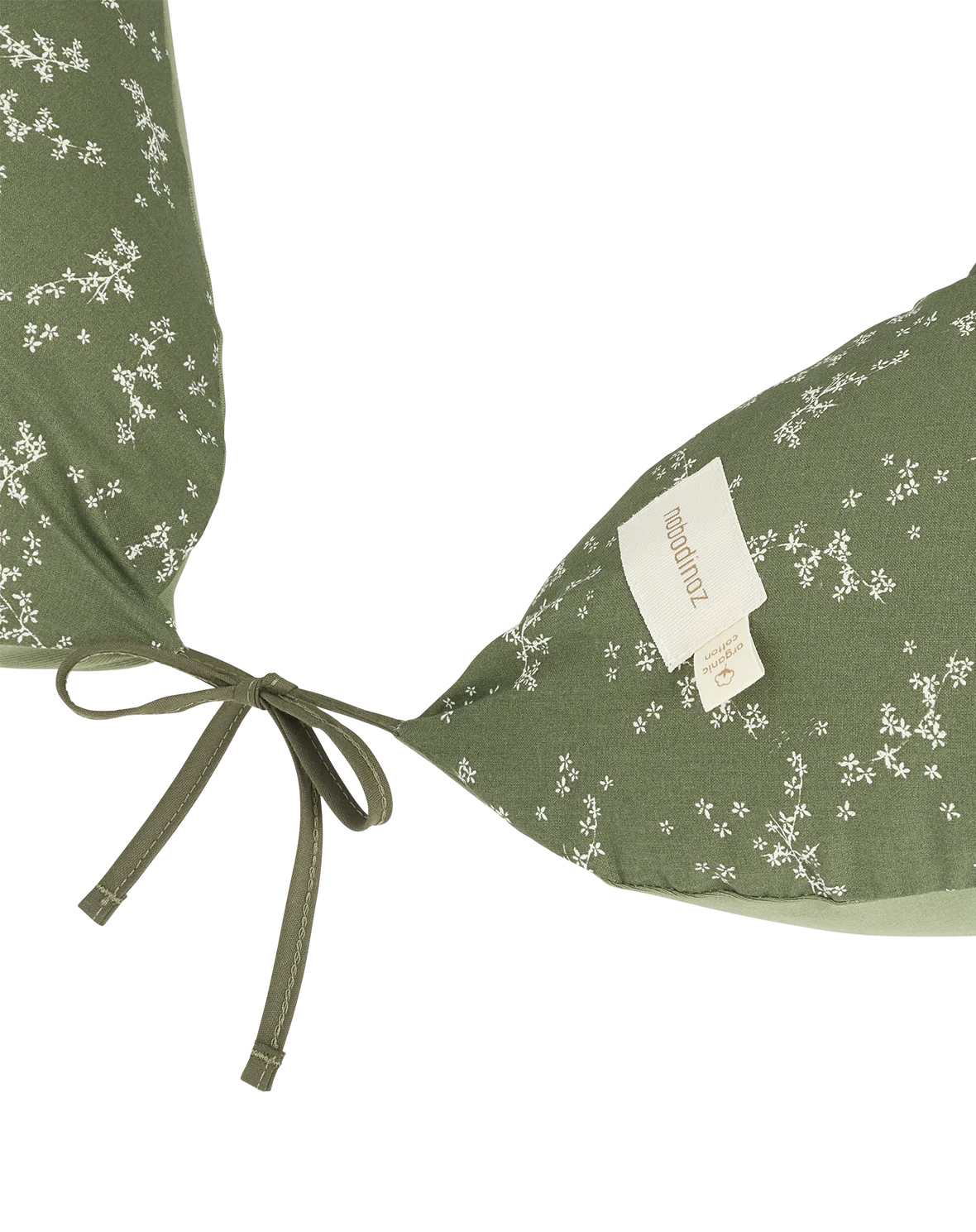 * Nobodinoz Luna Zwangerschapskussen 170x38x25cm | Green Jasmine