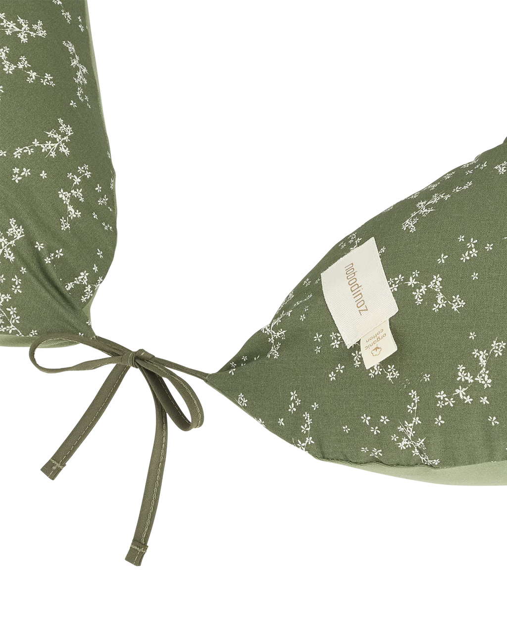 * Nobodinoz Luna Zwangerschapskussen 170x38x25cm | Green Jasmine