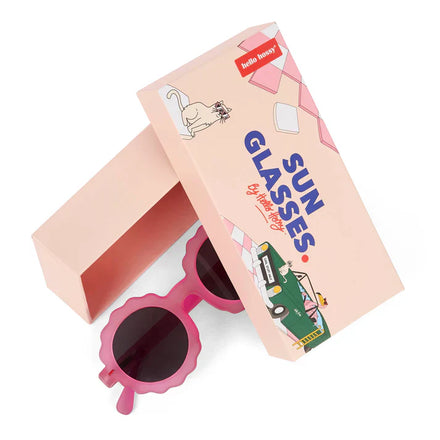 Hello Hossy Zonnebril Chamy Fuchsia | 5-8Y