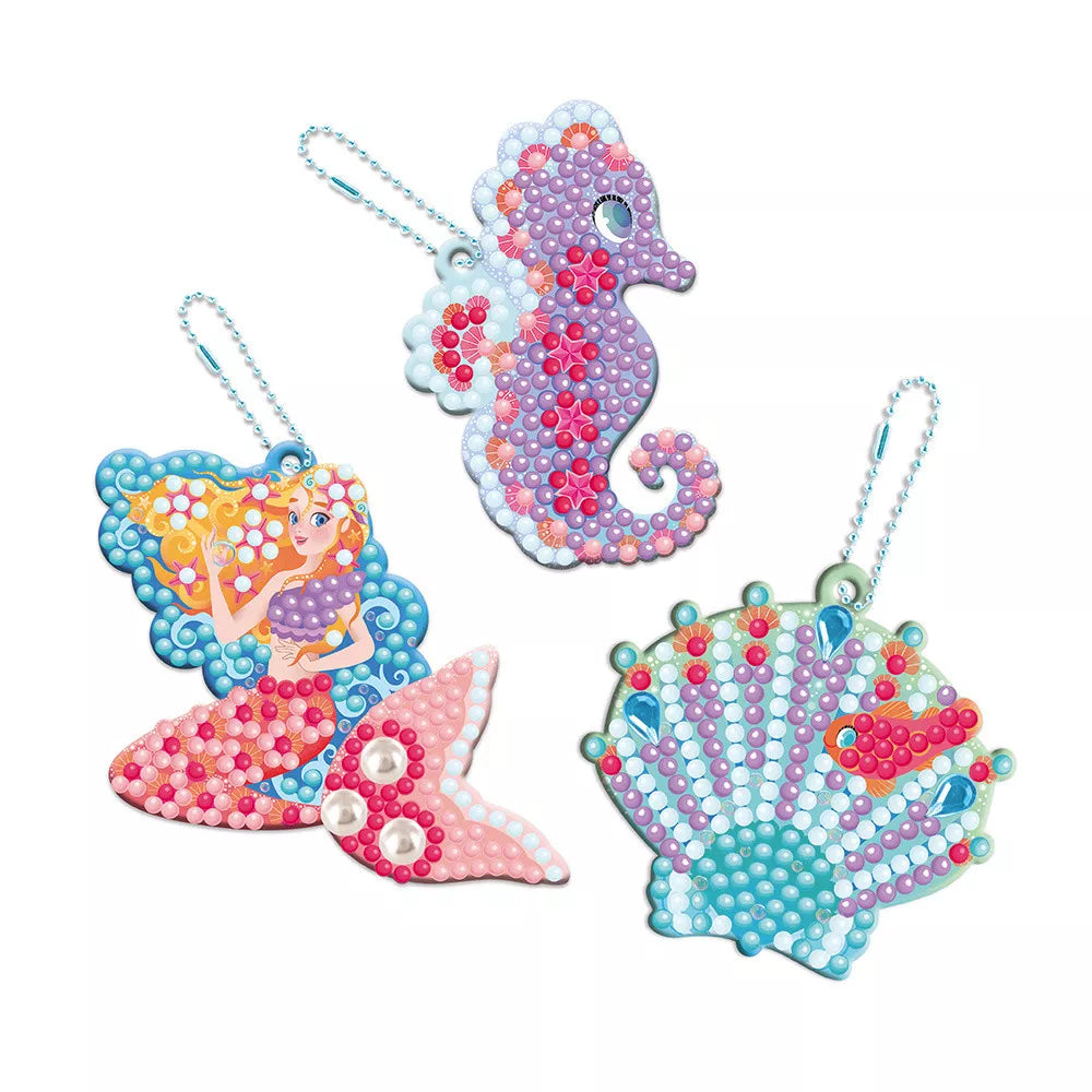 Janod Crea Set Magic Ocean | 3 Diamond Sleutelhangers