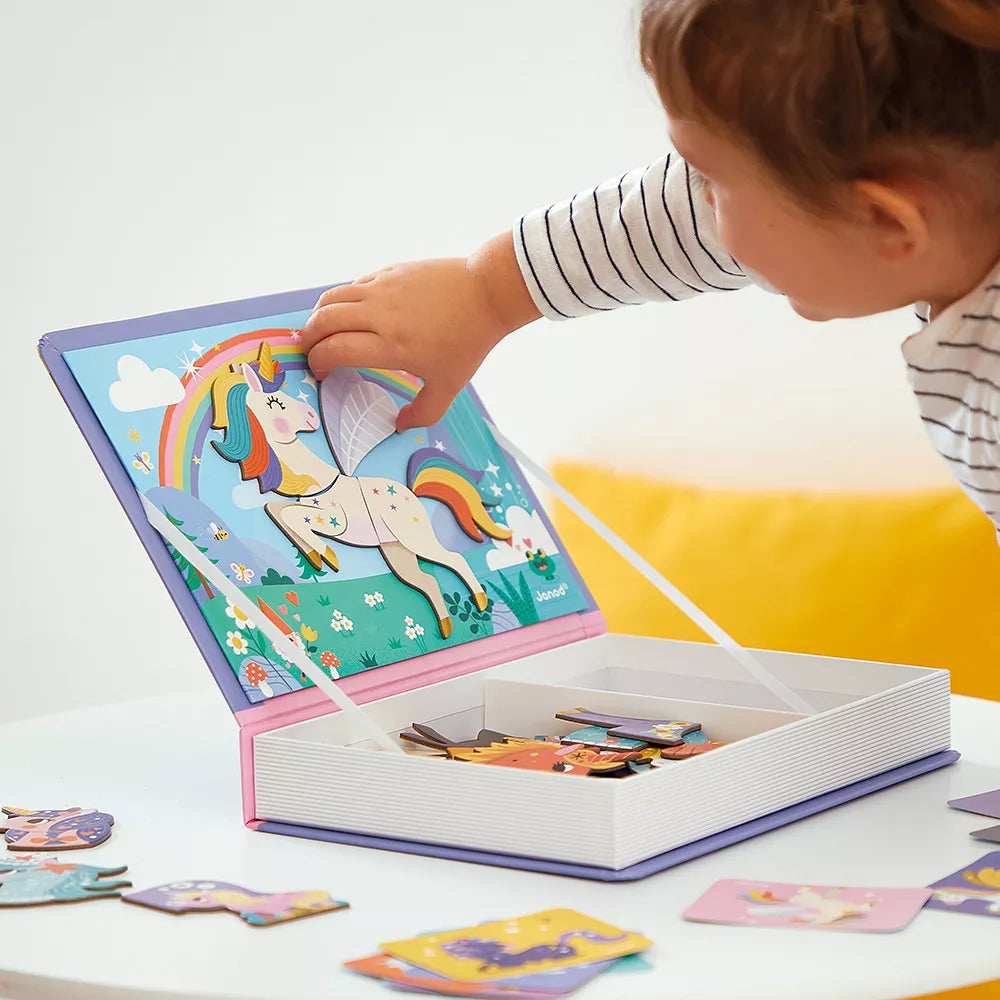 Janod Magneti'Book Meeneem Magneetset | Unicorn