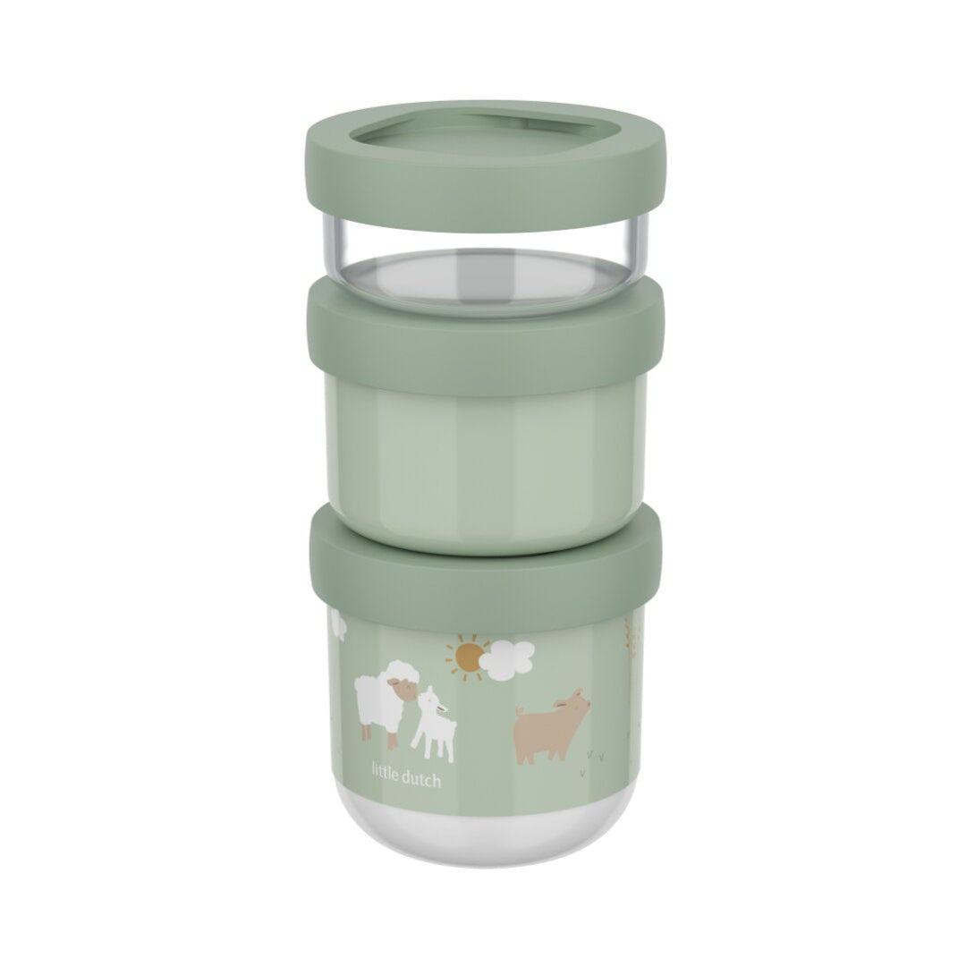 Mepal Little Dutch Snackbox 3 stuks | Little Farm