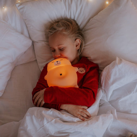 Mary's Led Nachtlamp | Ademend Beertje Snoaring Bear