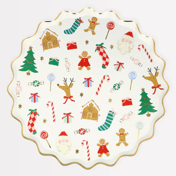 Meri Meri Jolly Christmas Melamine Bordjes