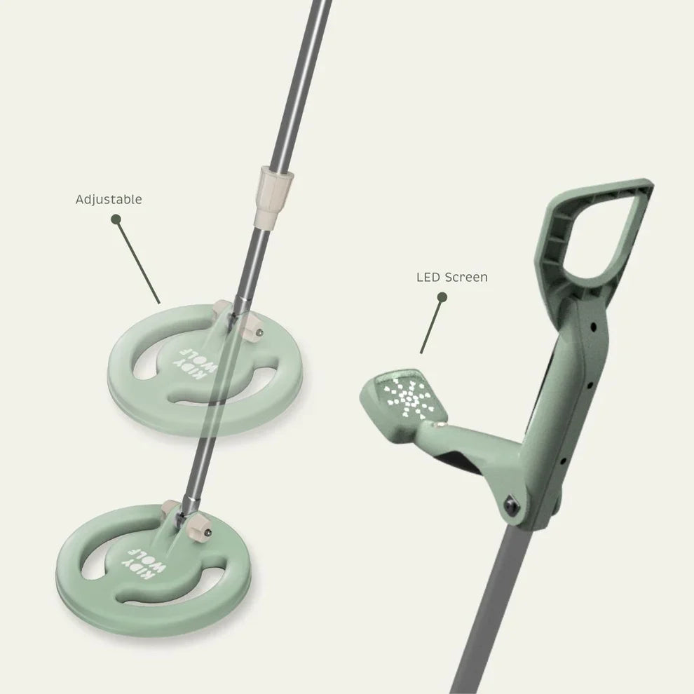 Kidywolf Kidymetal Metaaldetector | Groen