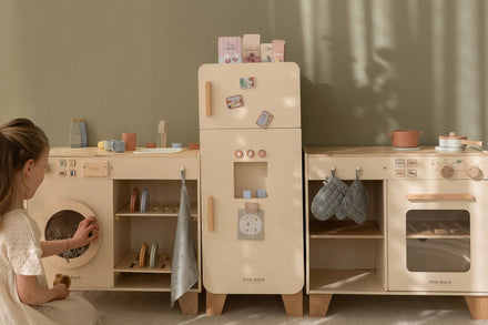 * Little Dutch Houten Wasmachine