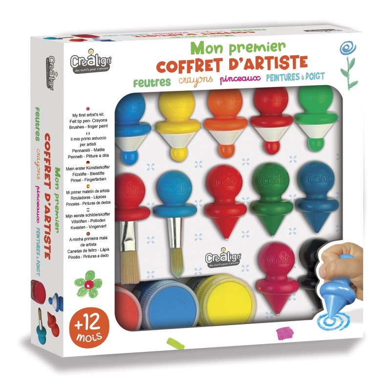 Créalign Mijn Eerste Crea Koffer 15 stuks