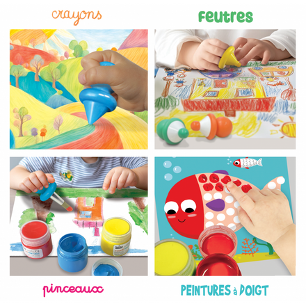 Créalign Mijn Eerste Crea Koffer 15 stuks