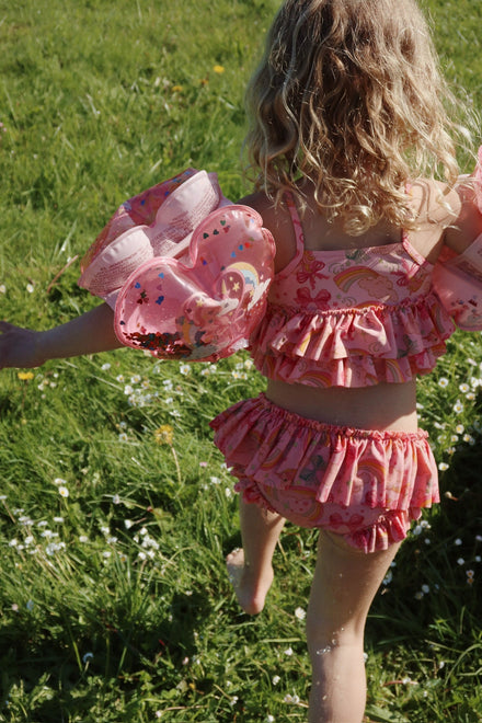 Konges Sløjd Zwembandjes Heart Transparent | Horn Stars