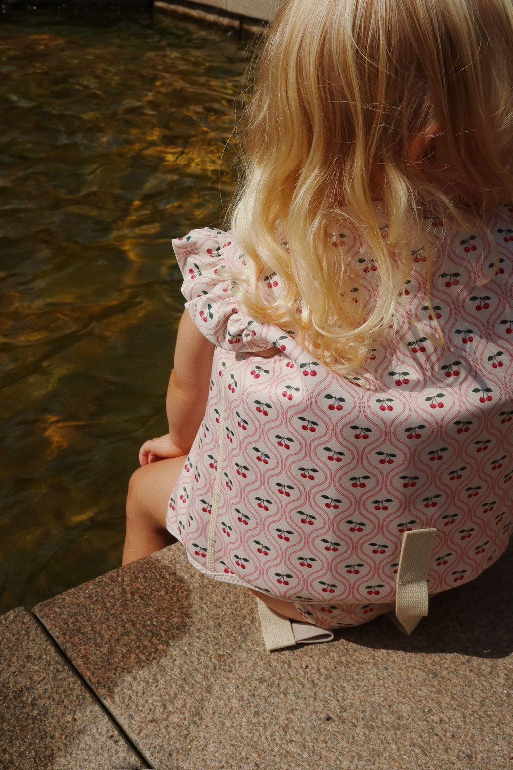 * Konges Sløjd Avery Zwemvest | Cherry Pink Motif