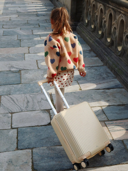 Konges Sløjd Travel Suitcase | Tea Stripe