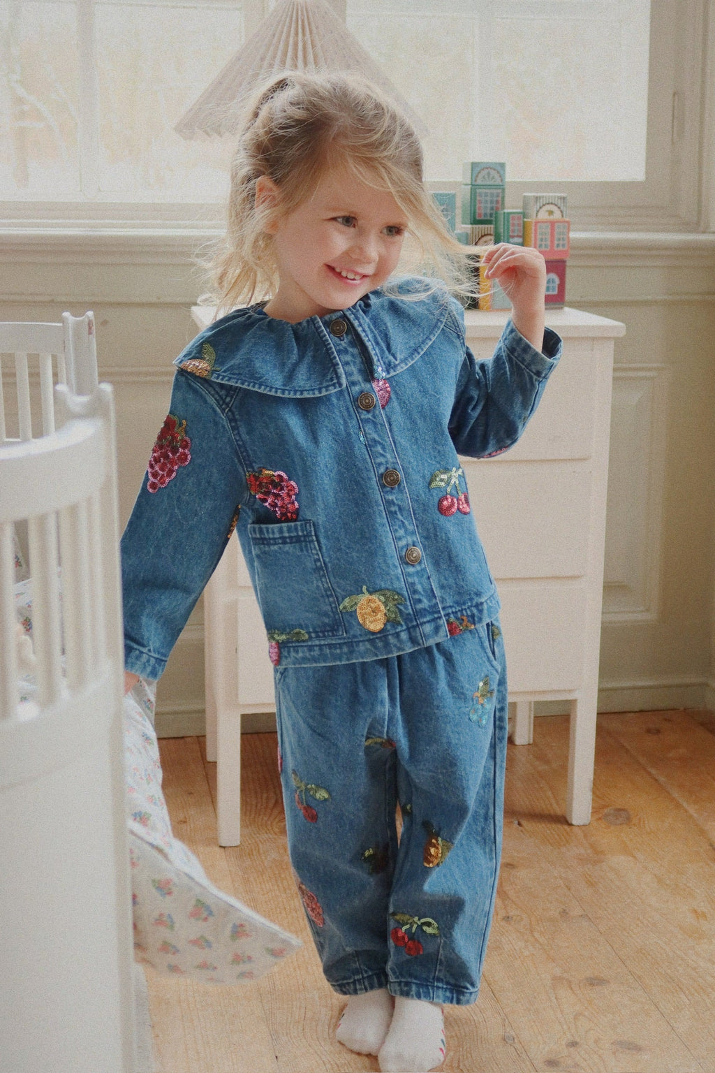 Konges Sløjd Magot Sequin Denim Shirt | Vitamins