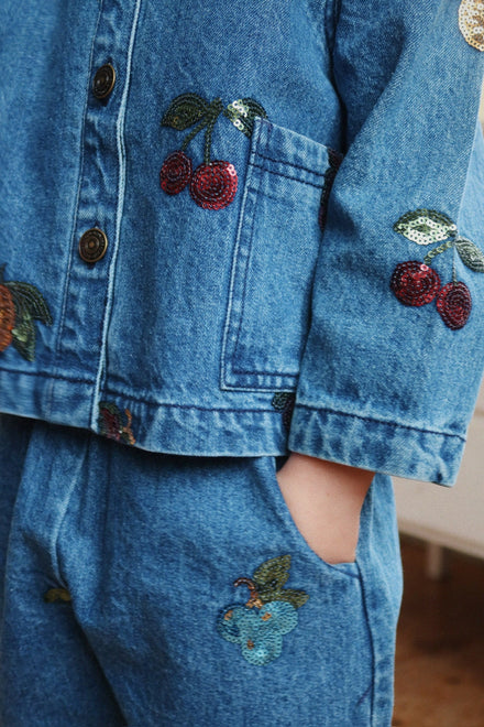 Konges Sløjd Magot Sequin Denim Shirt | Vitamins