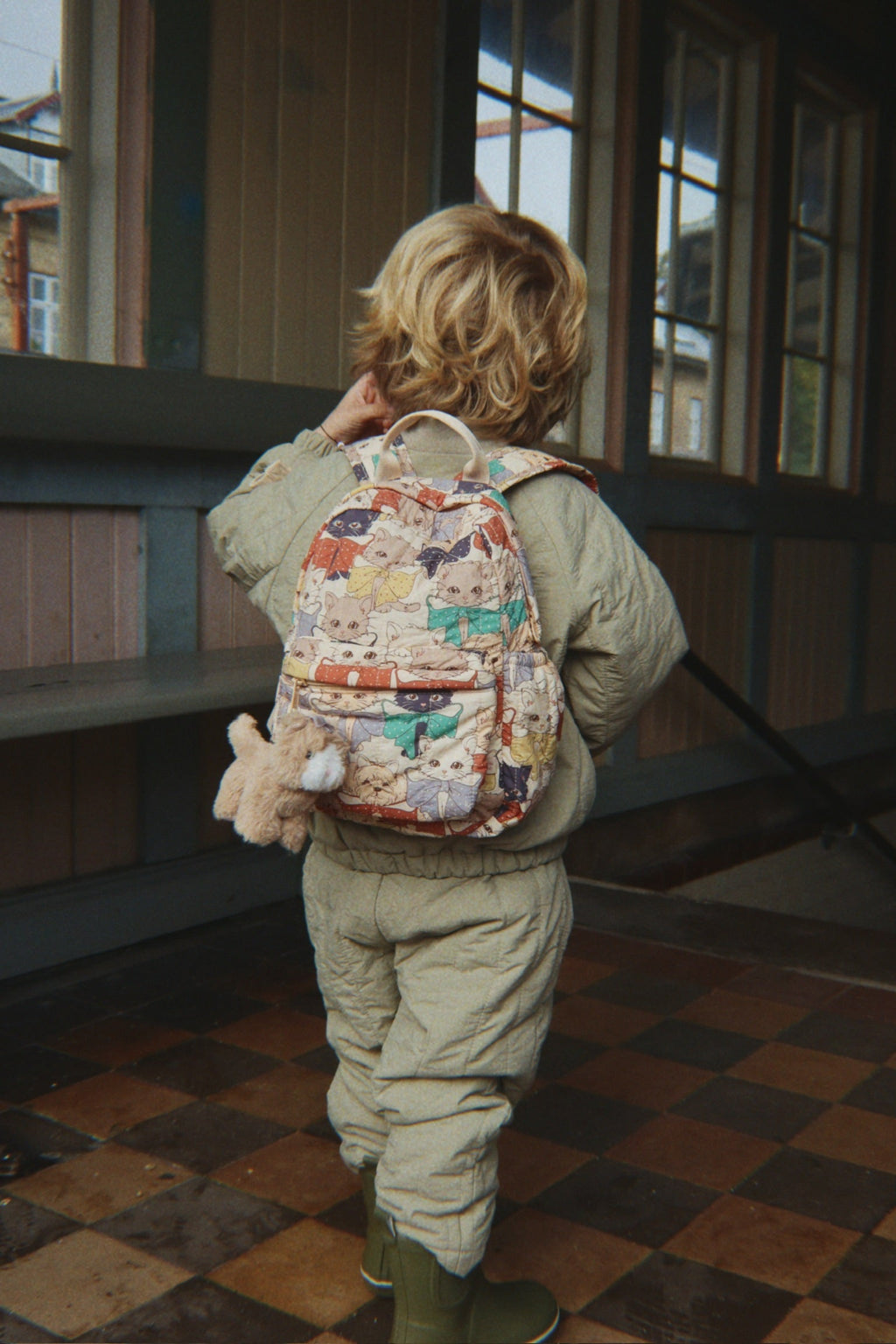 Konges Sløjd Juno Terry Bomber Jas | Laurel Oak