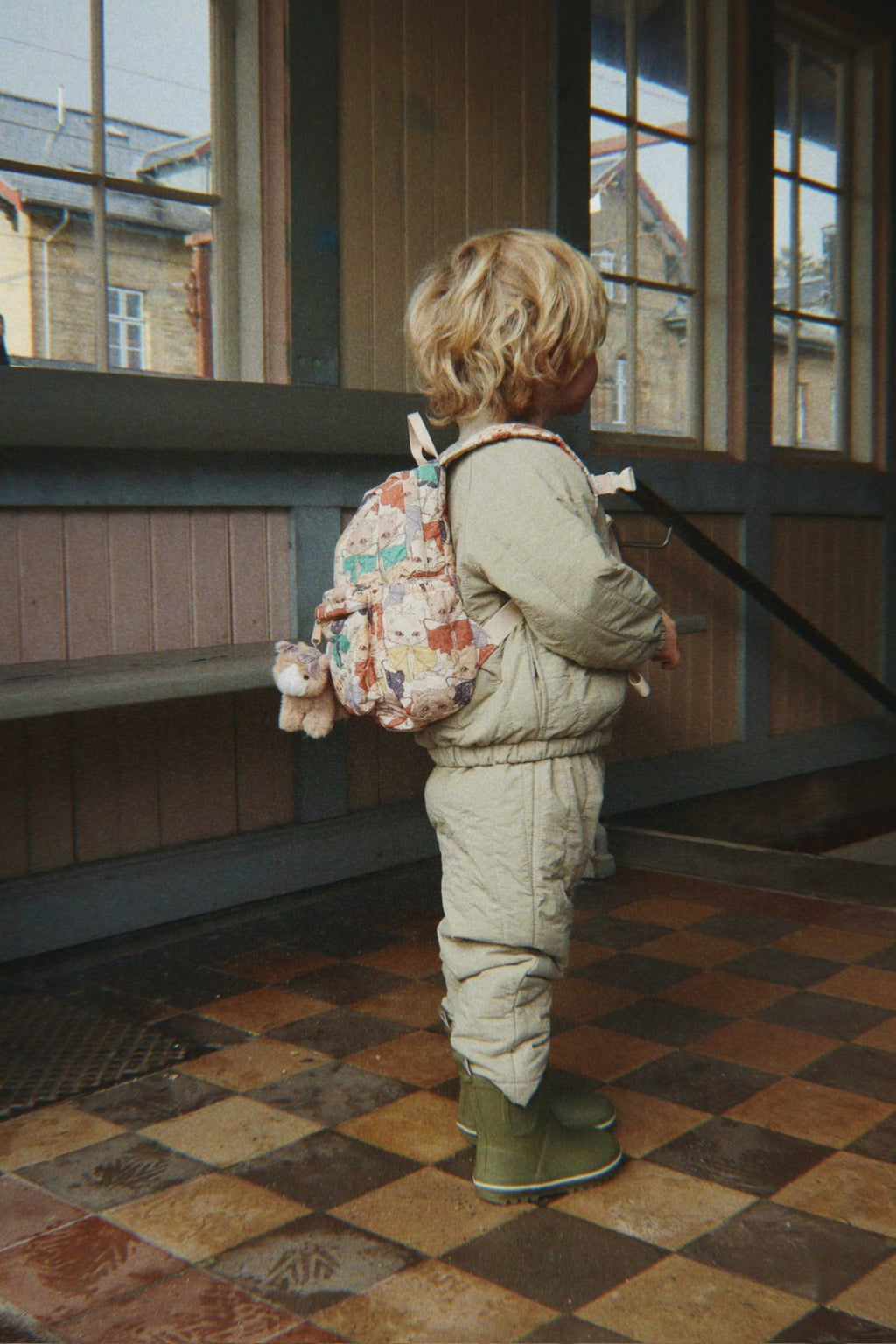 Konges Sløjd Juno Terry Bomber Jas | Laurel Oak