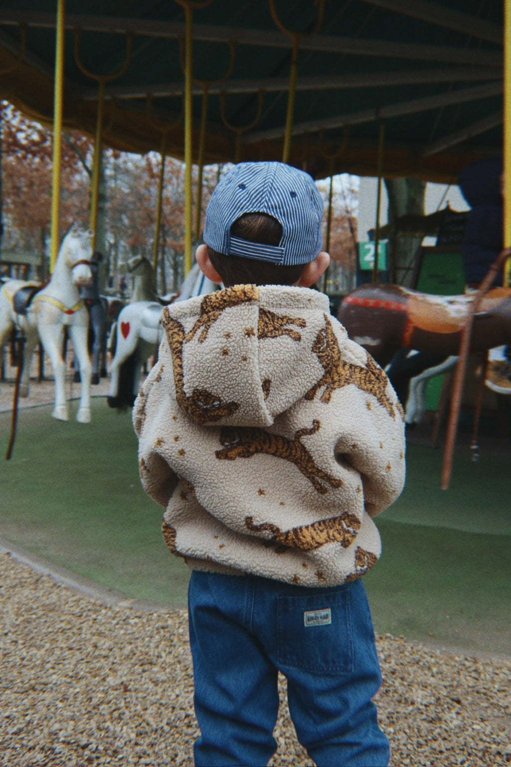 Konges Sløjd Jody Teddy Hoodie Jas | Tiger