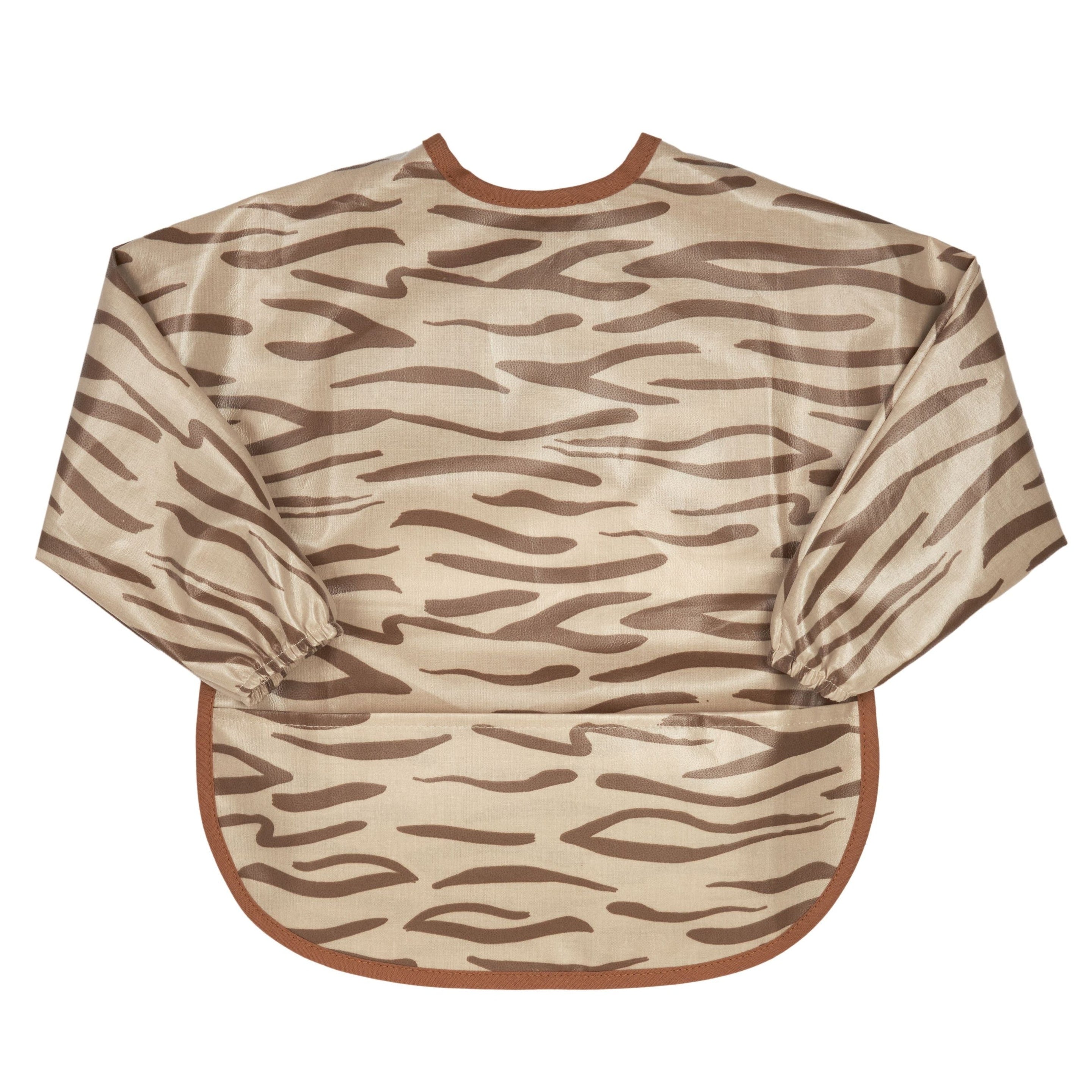 * Nobodinoz Slab Waterproof Met Mouwen 6-24 maanden | Brown waves