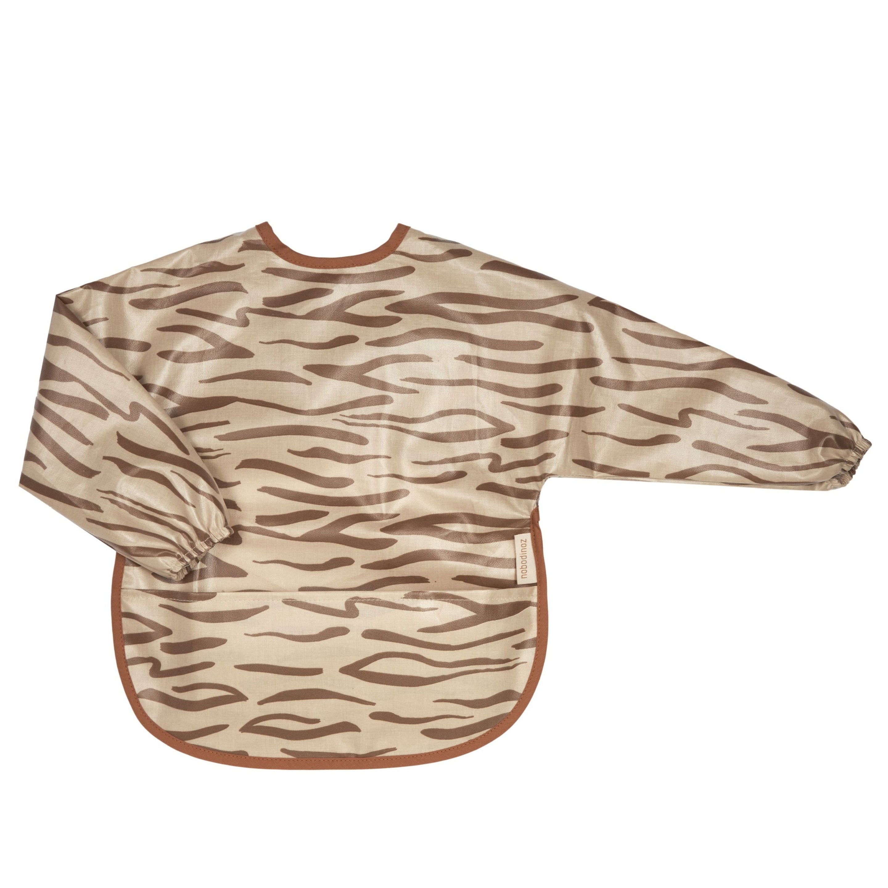 * Nobodinoz Slab Waterproof Met Mouwen 2-4 jaar | Brown waves