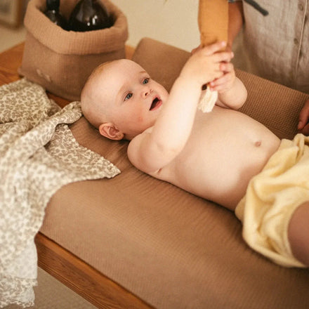 * Nobodinoz Wabi Sabi Aankleedkussen Hoes 50x70cm | Sesame*