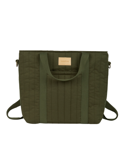 * Nobodinoz Hyde Park Waterproof Kinderwagen Rugzak 32x32x14cm | London Green