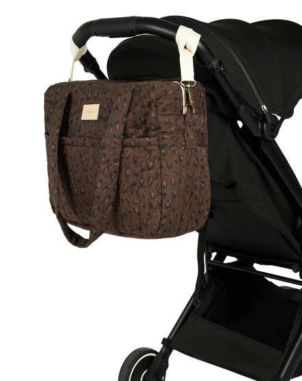 * Nobodinoz Hyde Park Waterproof Luiertas | Leonie Brown*