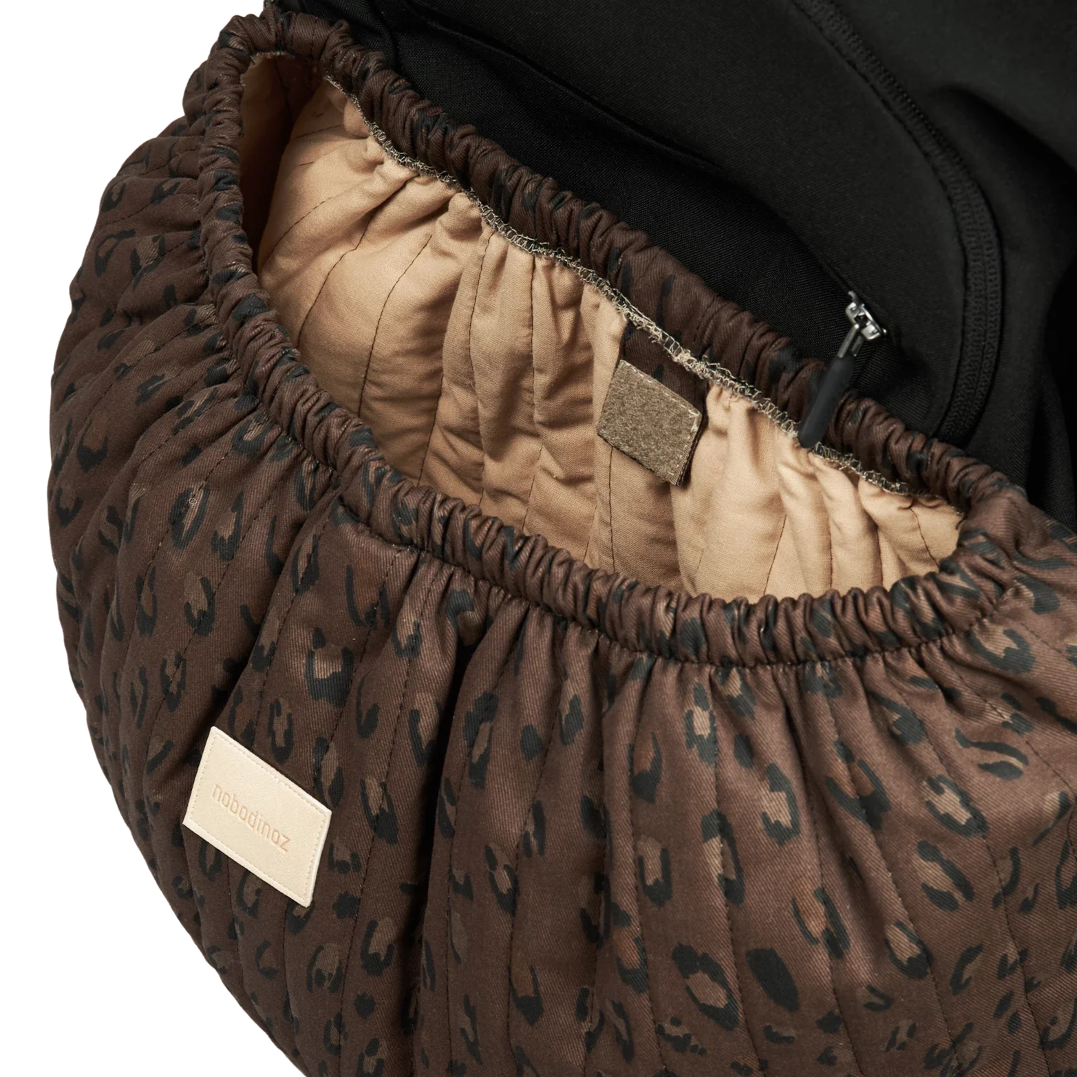 * Nobodinoz Hyde Park Storage Stroller Bag | Leonie Brown