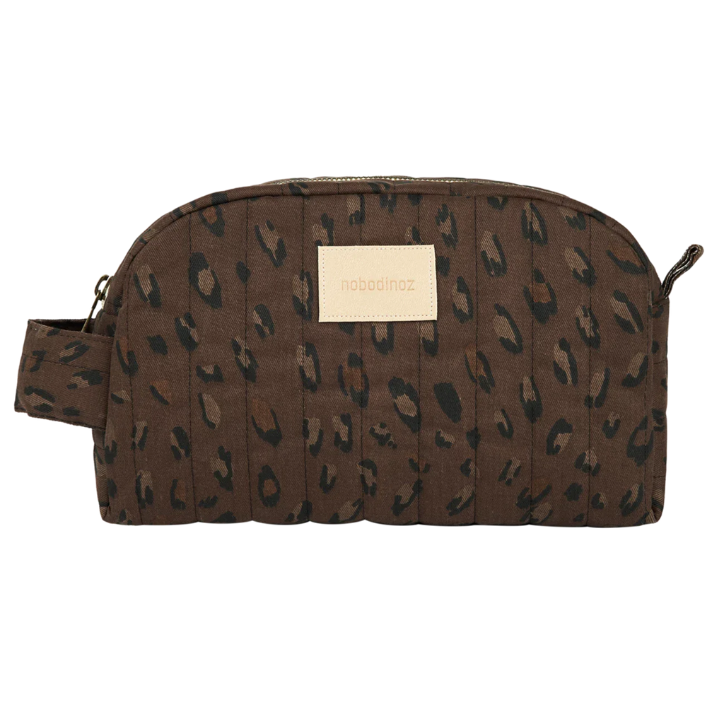 * Nobodinoz Hyde Park Waterproof Vanity Case | Leonie brown*