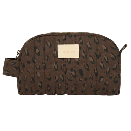 * Nobodinoz Hyde Park Waterproof Vanity Case | Leonie brown*