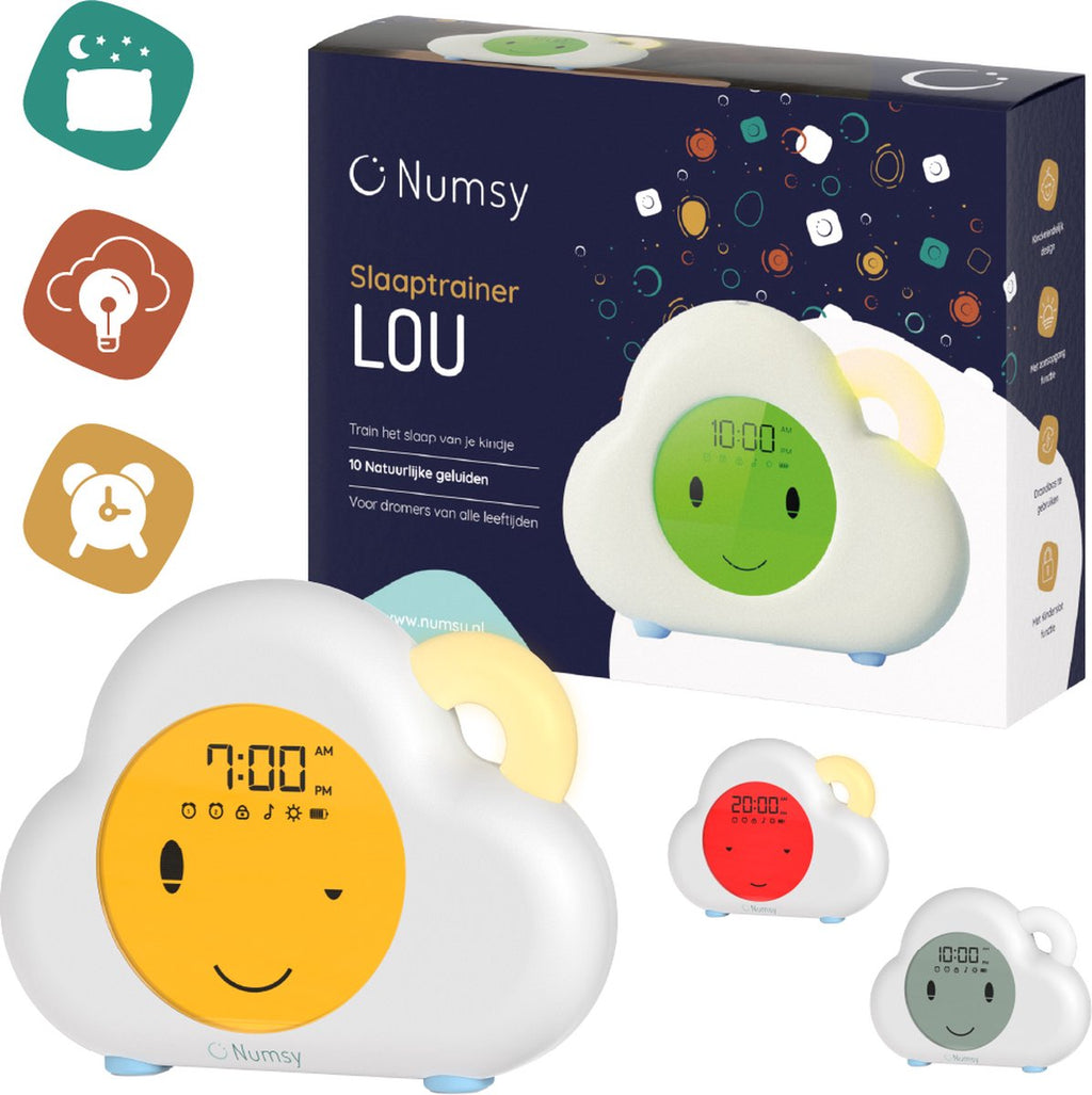 Numsy Slaaptrainer Met Slaapwekker En Nachtlampje | Lou