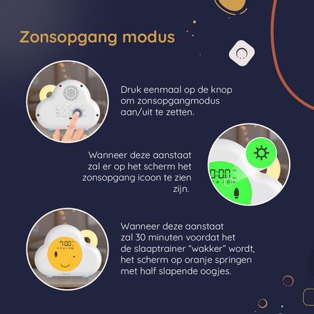 Numsy Slaaptrainer Met Slaapwekker En Nachtlampje | Lou