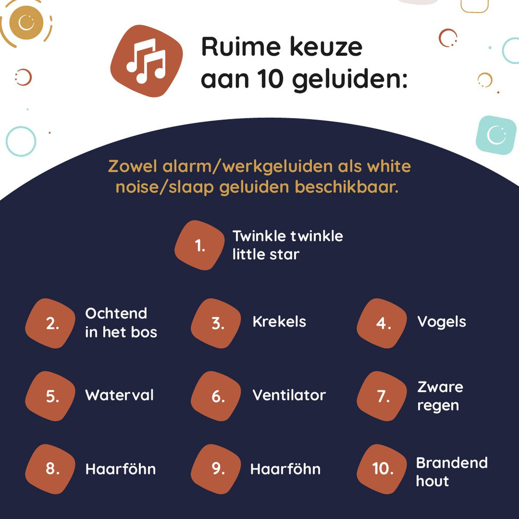 Numsy Slaaptrainer Met Slaapwekker En Nachtlampje | Lou